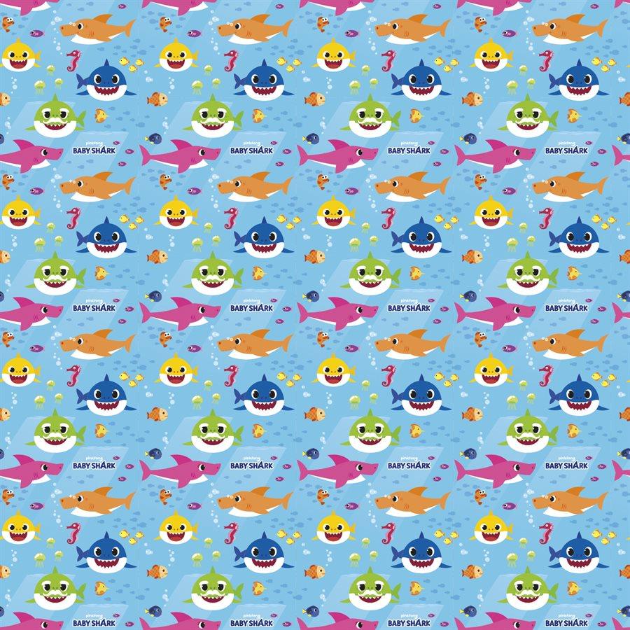 Baby Shark - Wrapping Paper 30 in. x 5 ft. – Chant-O-Fêtes Party