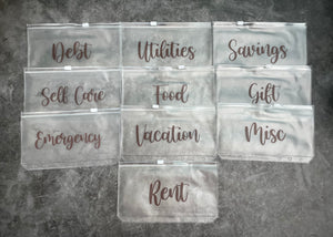 Cash Stuffing Envelopes - Nallery's Crafty Treasures LLC.