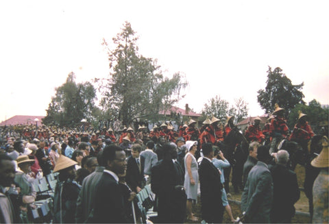 Lesotho on Independence Day, October 4, 1966