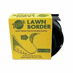 Warp Brothers Easy-Edge® Landscape Border 4'' x 20' (4" x 20", Black)