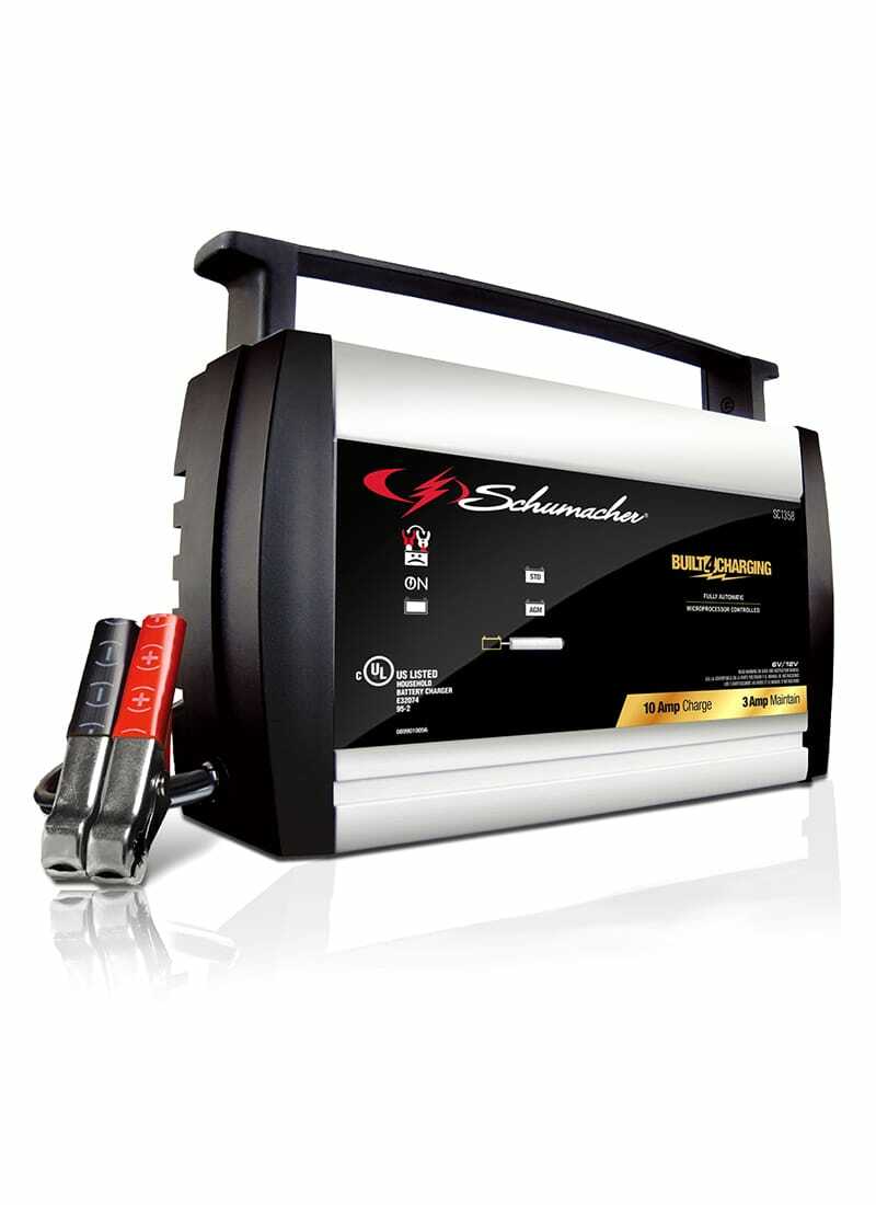 Schumacher Electric SC1358 10A 6V/12V Fully Automatic Battery Charger - In  North Carolina - Quality Hardware