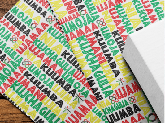 Celebrating Kwanzaa Wrapping Paper – Kreative Gift Co