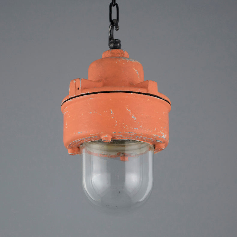 Small industrial pendant lights by Walsall