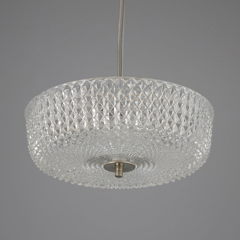 1960s decorative glass pendant lights