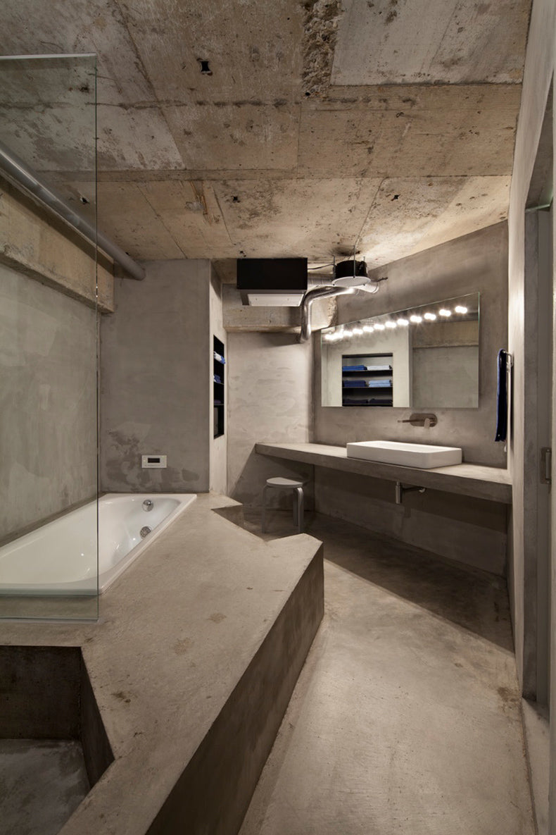 Concrete apartment