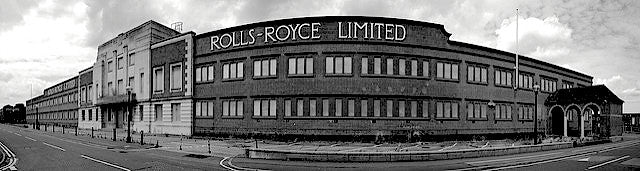 Rolls Royce factory Derby