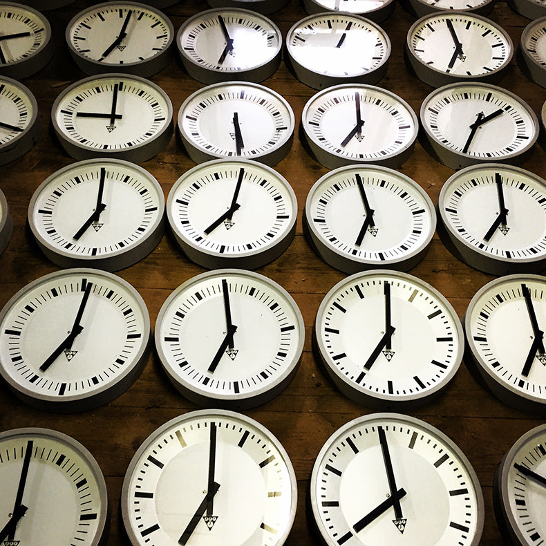 Czech factory clocks