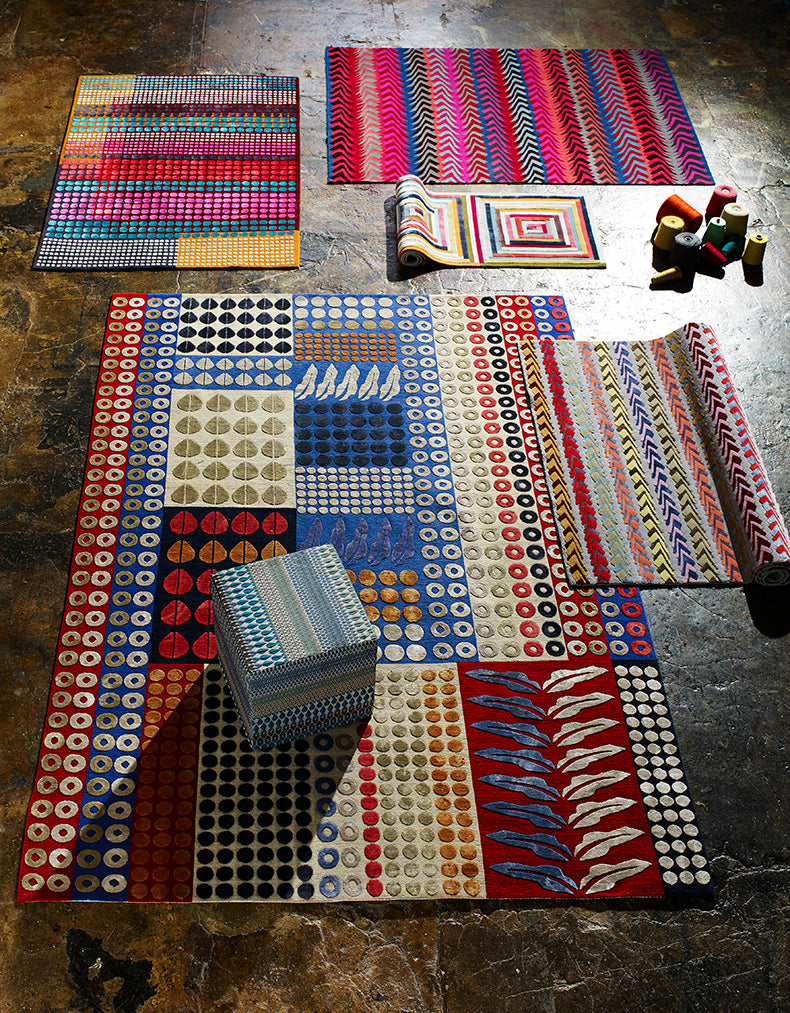Margo Selby patterned rugs
