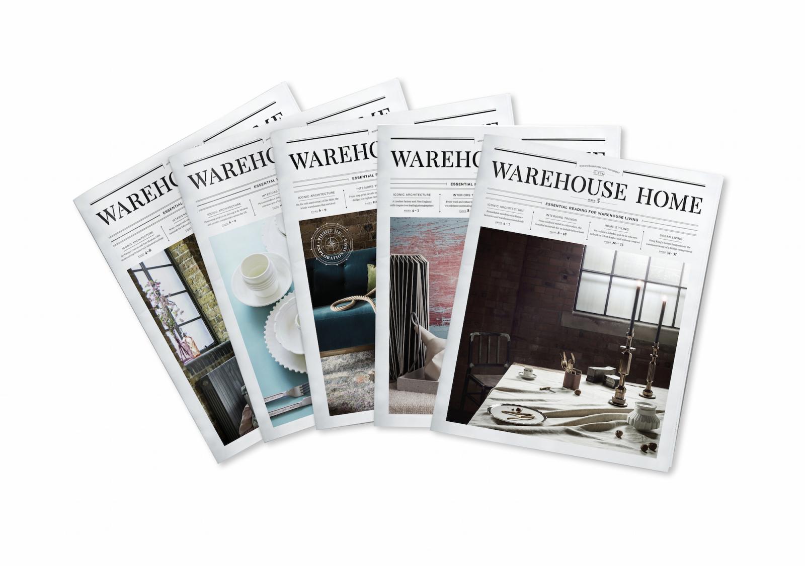issues of My Warehouse Home Magazine