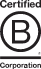 B corp logo