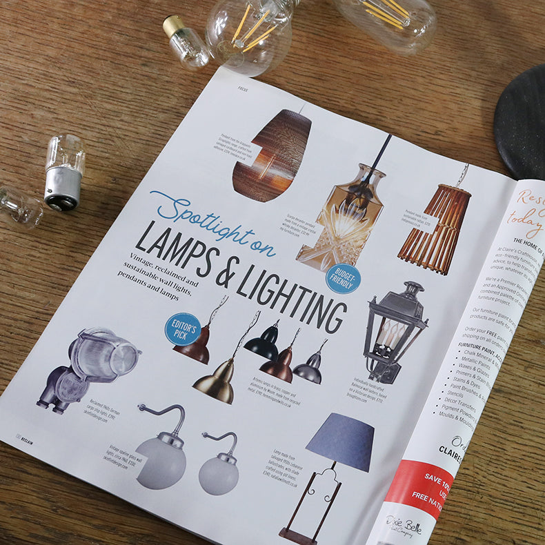 skinflint reclaim magazine lamps and lighting