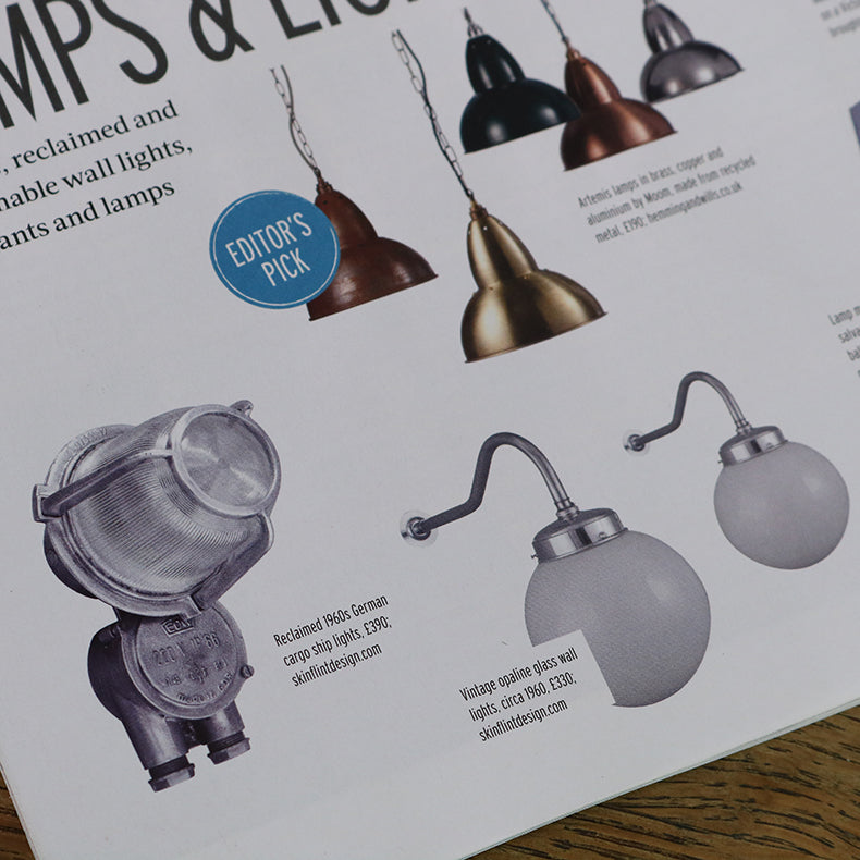 skinflint reclaim magazine lamps and lighting