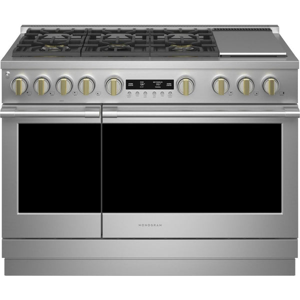 Dacor 36-inch Freestanding Dual Fuel Range with 7 LCD Control Panel D