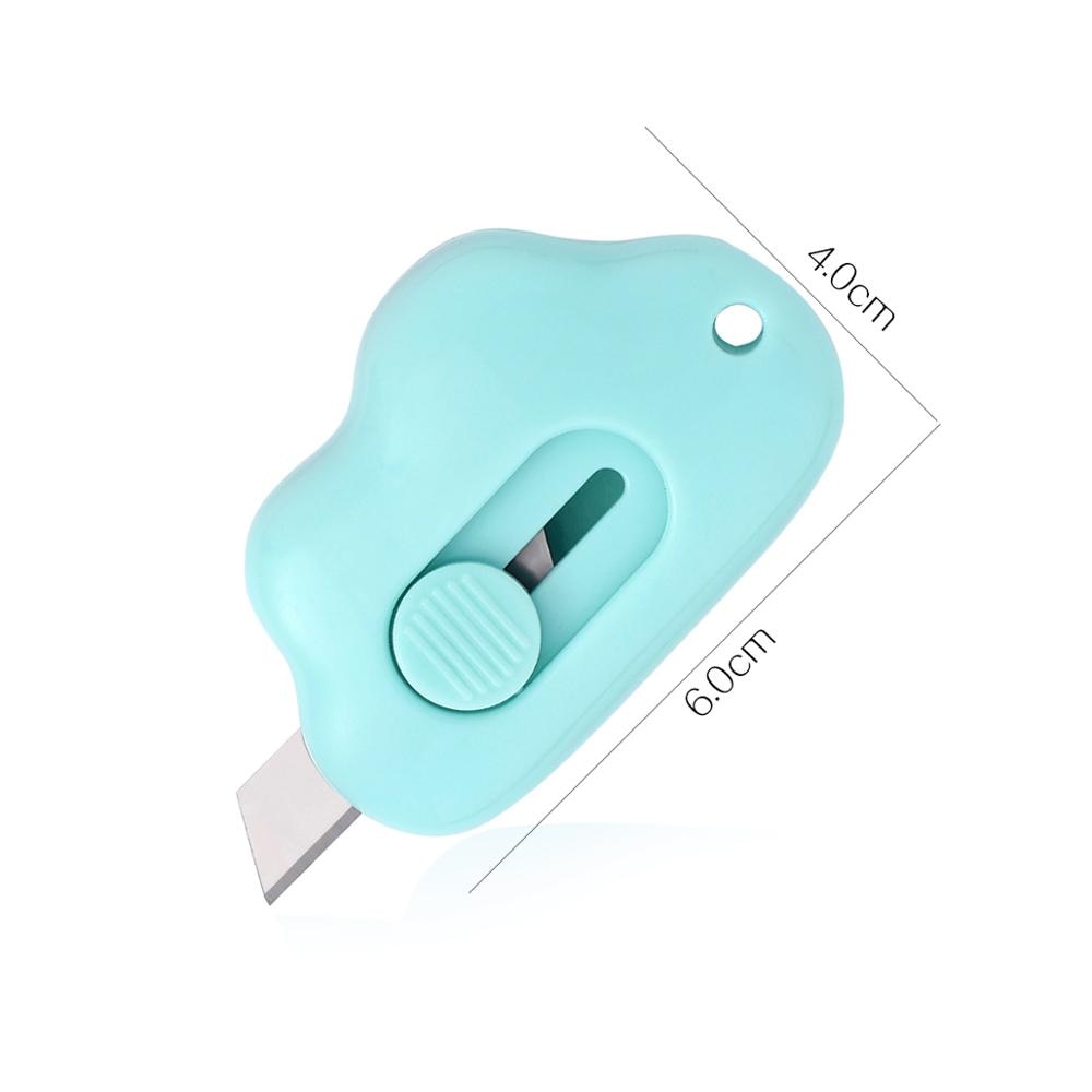 Lovely Cloud Mini Box Cutter, Portable Small Student Box Cutter