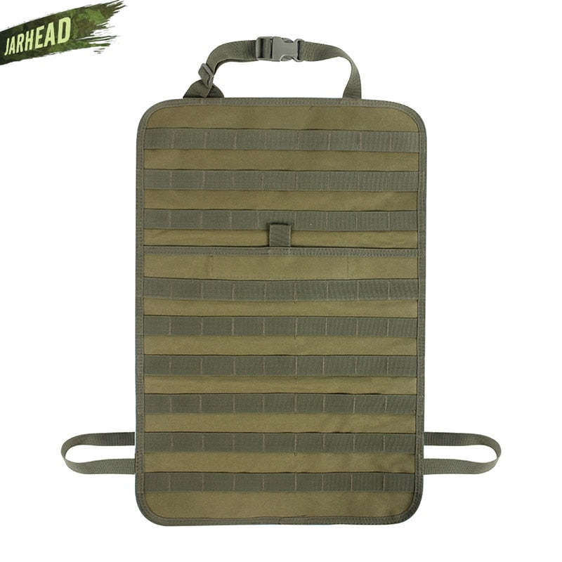  Universal Tactical Seat ​Back Organizer Vehicle Molle