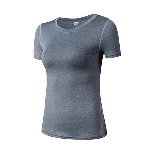 2021 Yoga Top For Women Quick Dry Sport Shirt Women Fitness Gym Top Fitness Shirt  Yoga Running T-shirts Female Sports Top - Afriven