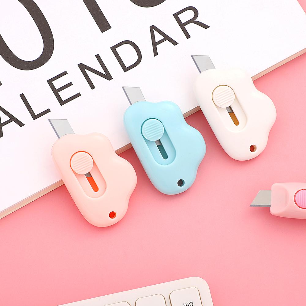 Kawaii Cloud Utility Knife Mini Cute Pocket Knife Paper Cutter