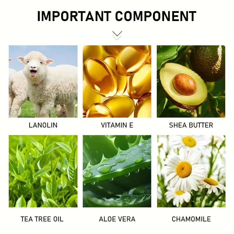 40g crema de picioare cu lână uscată și crăpată, design de stick, portabilă și ușor de utilizat,   excelentă și   hidratant,   de lungă durată, potrivită pentru diverse utilizări, poate fi utilizată pe mâini și picioare, riduri, coturi, genunchi,  . Detaliile articolului 6