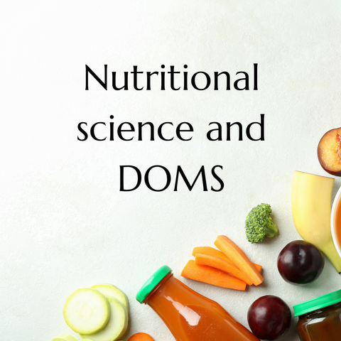 Nutritional science and DOMS