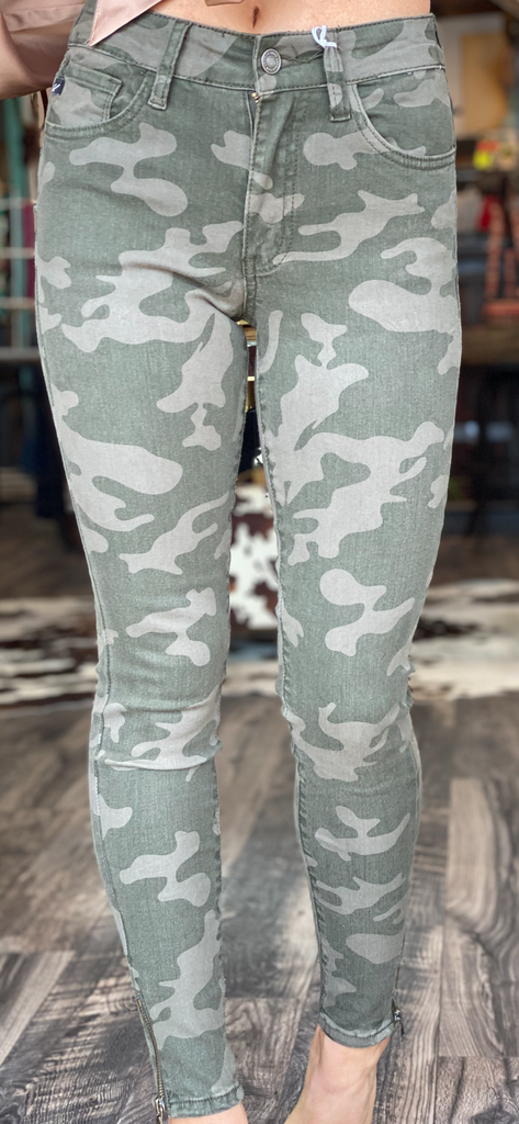 kancan camo jeans