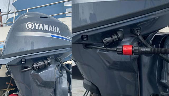 Flush-M After-market Attachment Quick-flush solution for Yamaha Outboards