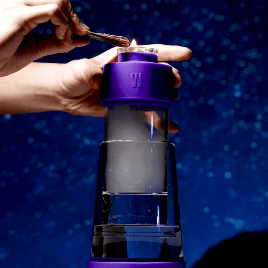 grape purple gravity bong usage gif