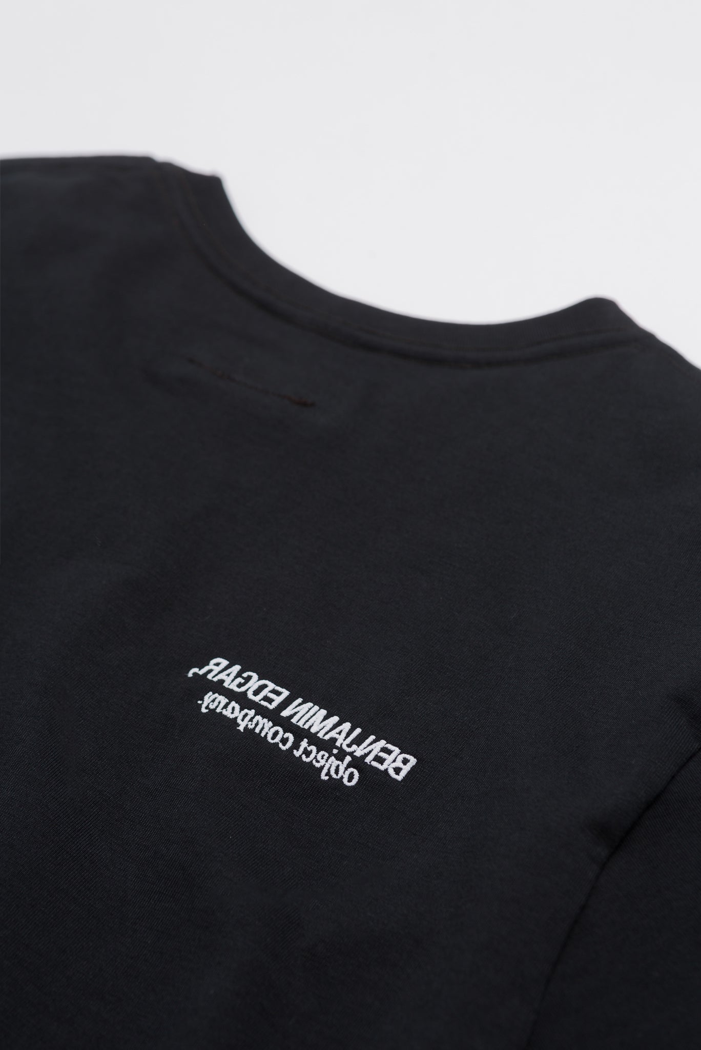 “All The Way Through” #1 Embroidered Simple T-Shirt – BENJAMIN EDGAR ...