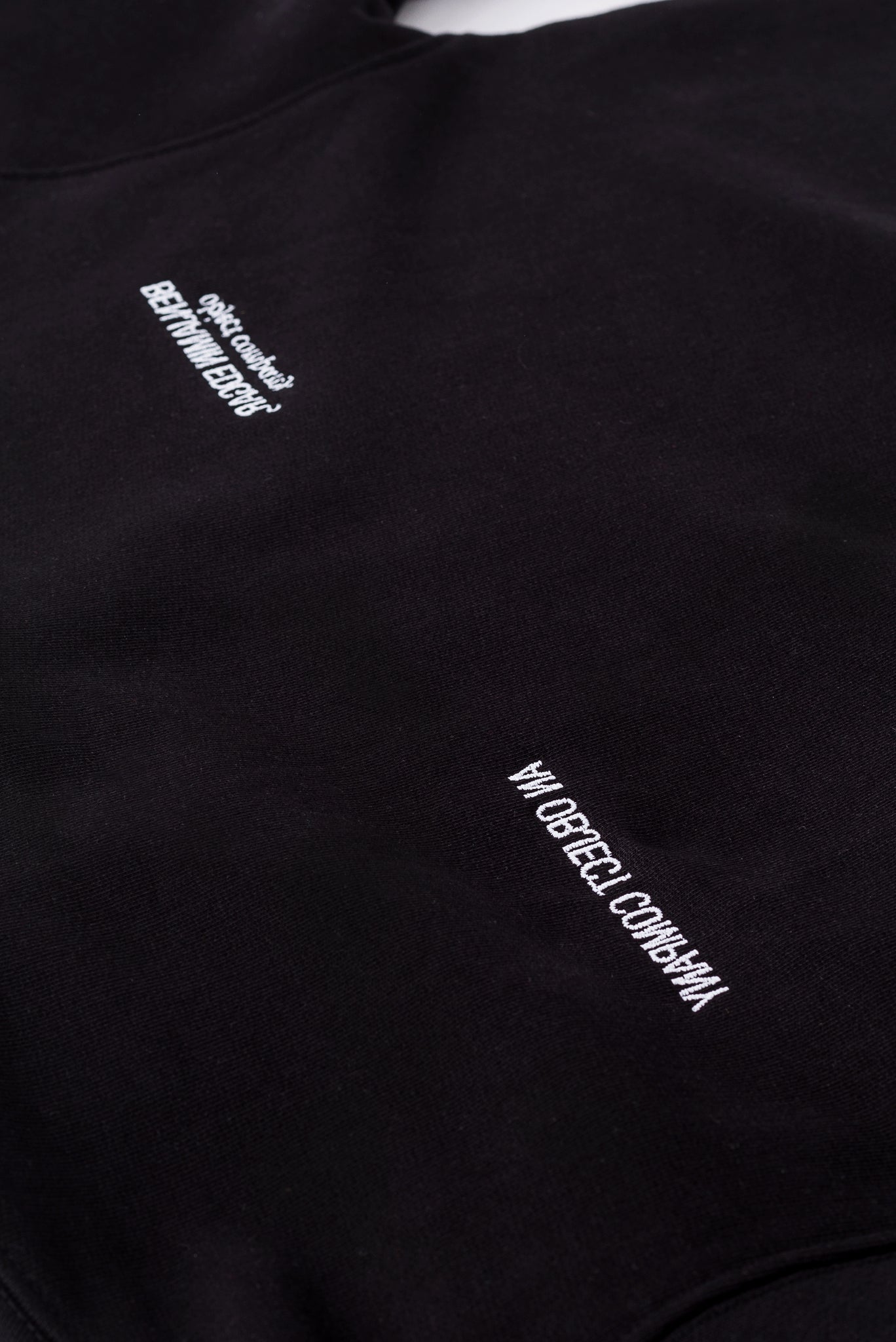 “All The Way Through” Embroidered Hooded Sweatshirt #1 – BENJAMIN EDGAR ...