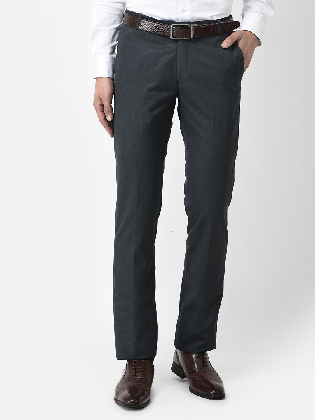 MANCREW Formal Pants for men  Formal Trousers Combo  Light Grey Black