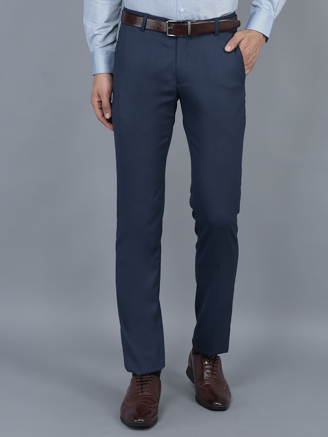 Buy Navy Formal Trousers Online in India at Best Price  Westside