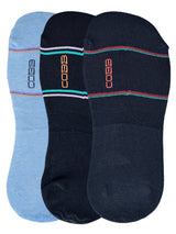 Cobb Multi Color Footie Shoe Liner Socks Pack of 3