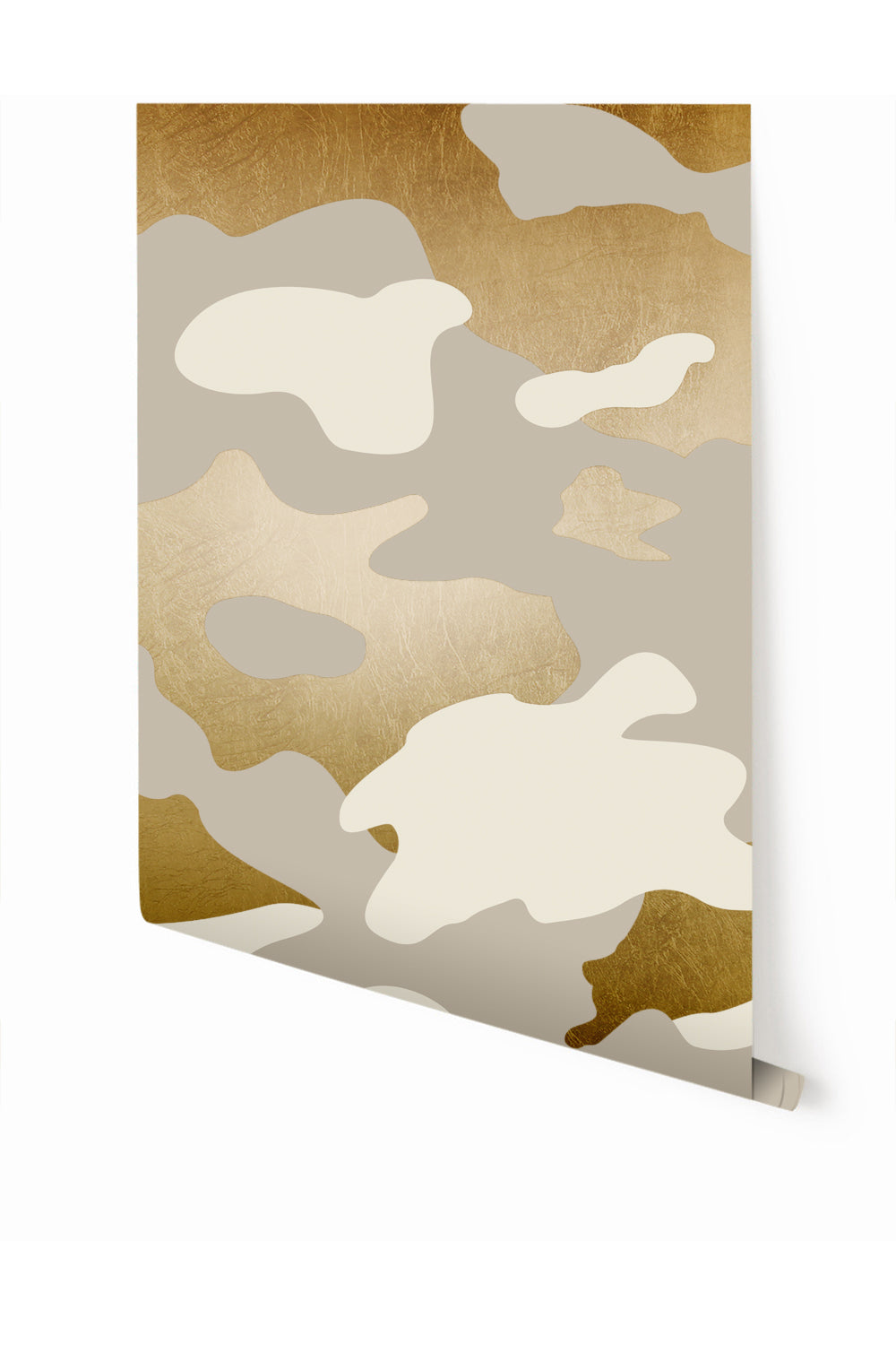 Arthouse Camo Camouflage Metallic Wallpaper