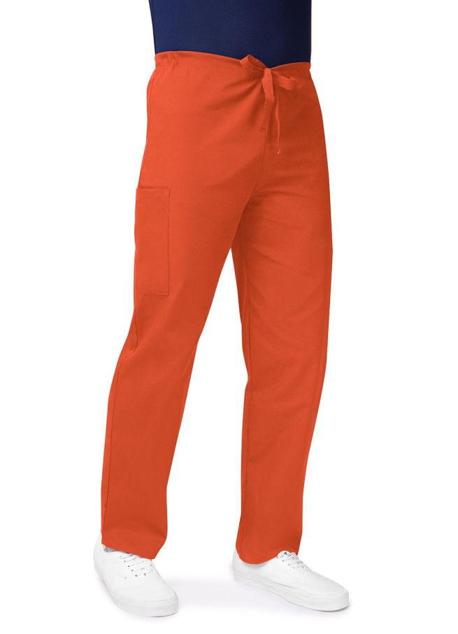 Adar Unisex Drawstring Pants - Mandarin Orange - Olive - Navy