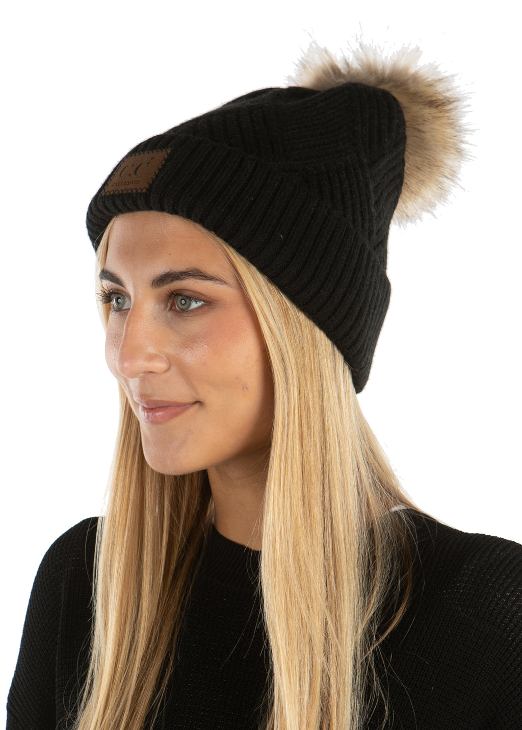 LEOPARD PRINT POM BEANIE – Johanis Modest Clothing