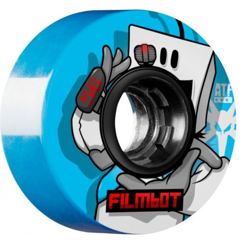 Bones Filmbot II ATF 56mm 80A Wheels (Blue)