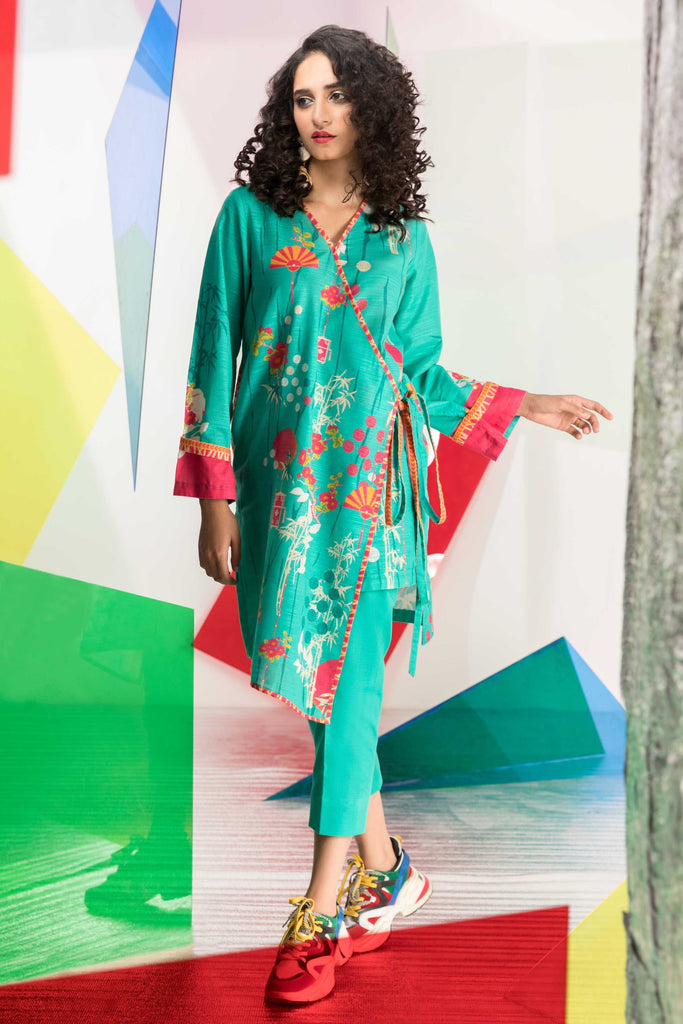 ANGRAKHA STYLE KURTI DESIGN