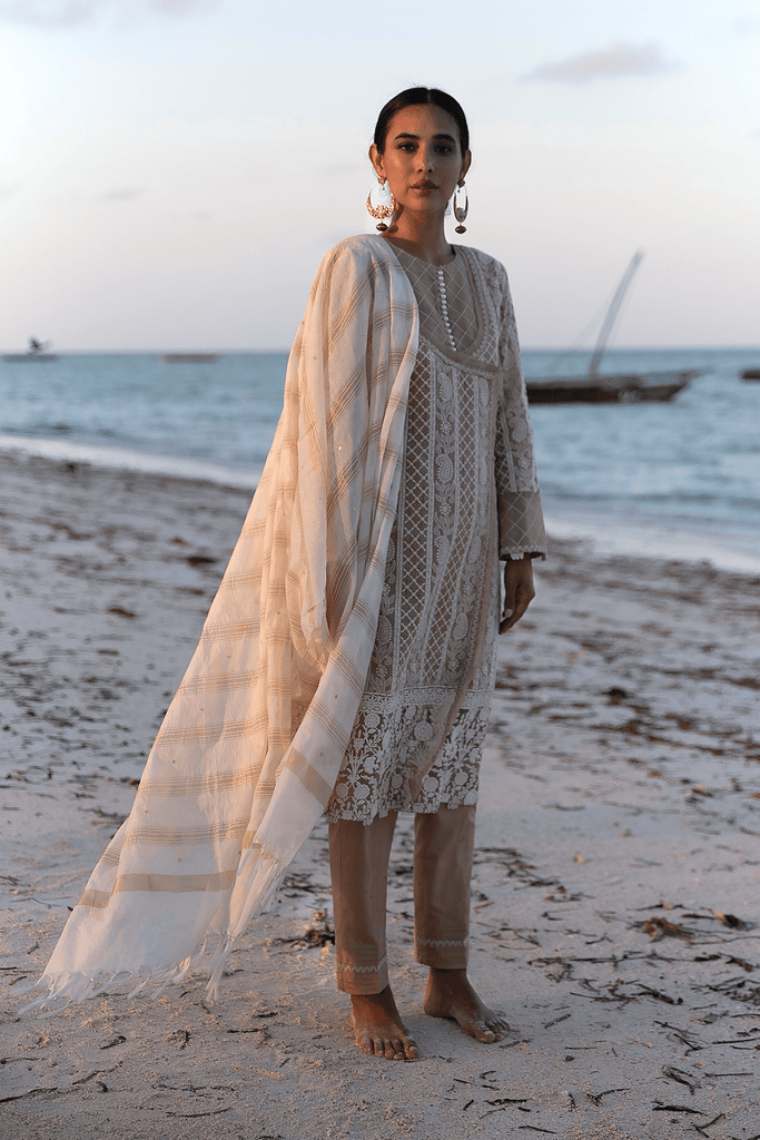 Qalamkar Luxury Lawn Collection 2020 QLL13 YourLibaas