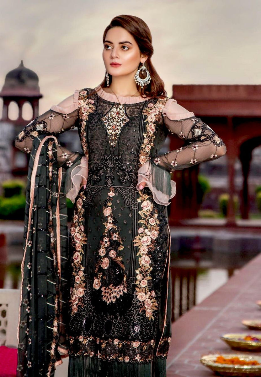 Maryam's Premium Luxury Embroidered Collection Vol-4 2019 – MP-140 ...