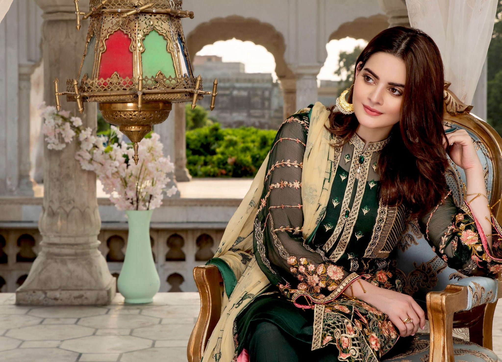 Maryam's Premium Luxury Embroidered Collection Vol4 2019 MP145