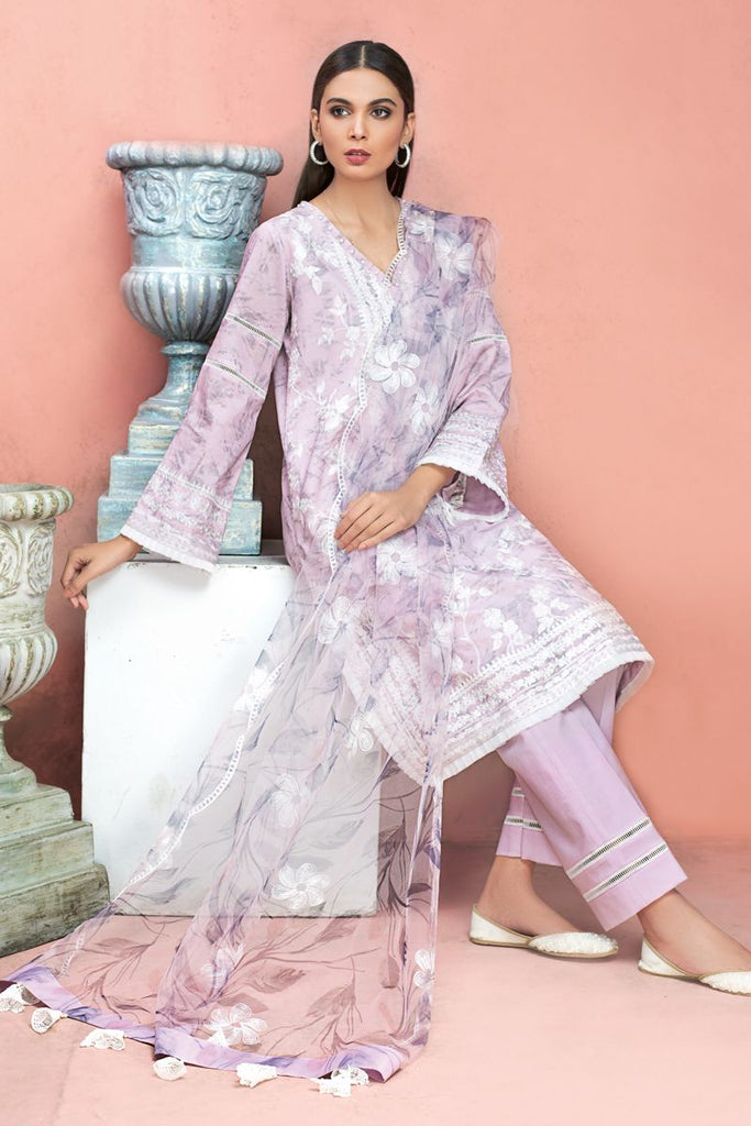 Gul Ahmed Summer 2020 – Premium Collection – 3 PC Embroidered Lawn Sui ...