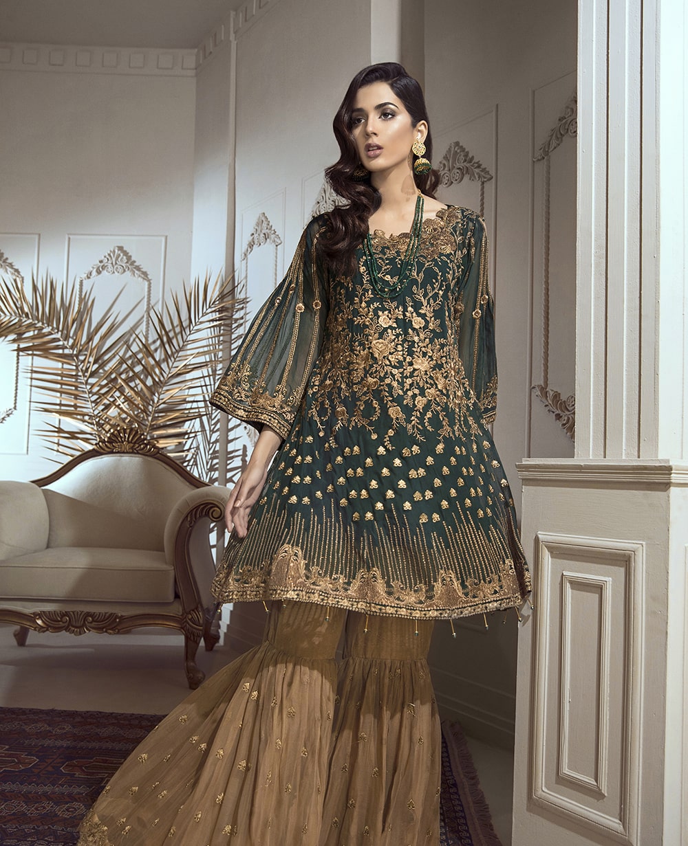 Eshaal Luxury Embroidered Chiffon Collection Vol-4 by Emaan Adeel – Vi ...