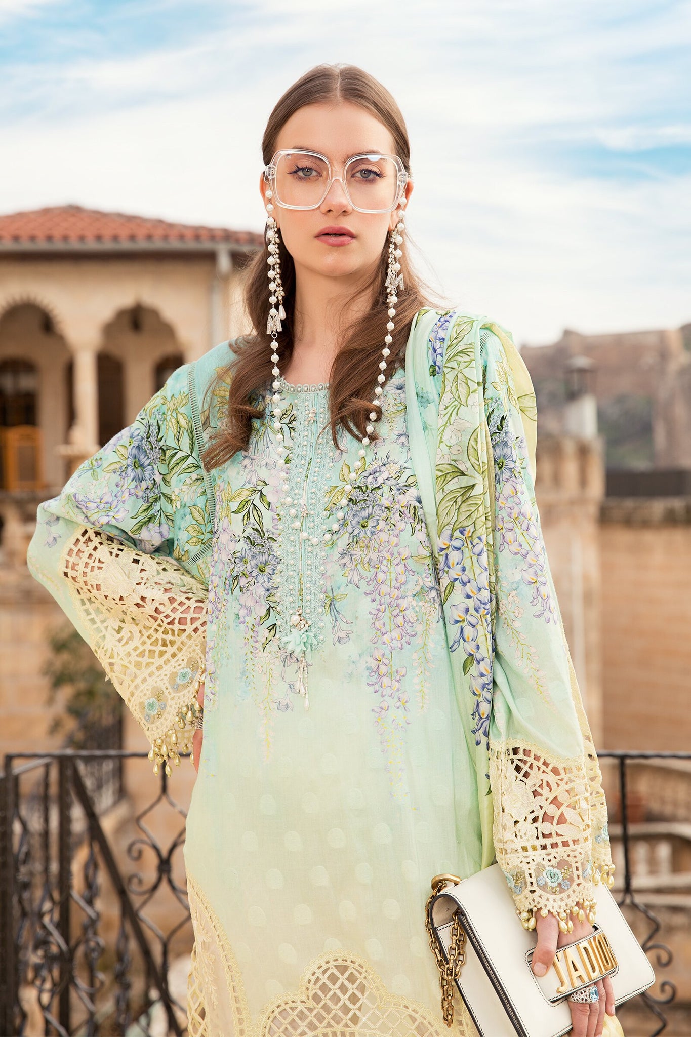 MARIA.B Luxe Lawn Collection 2021 D2106A YourLibaas