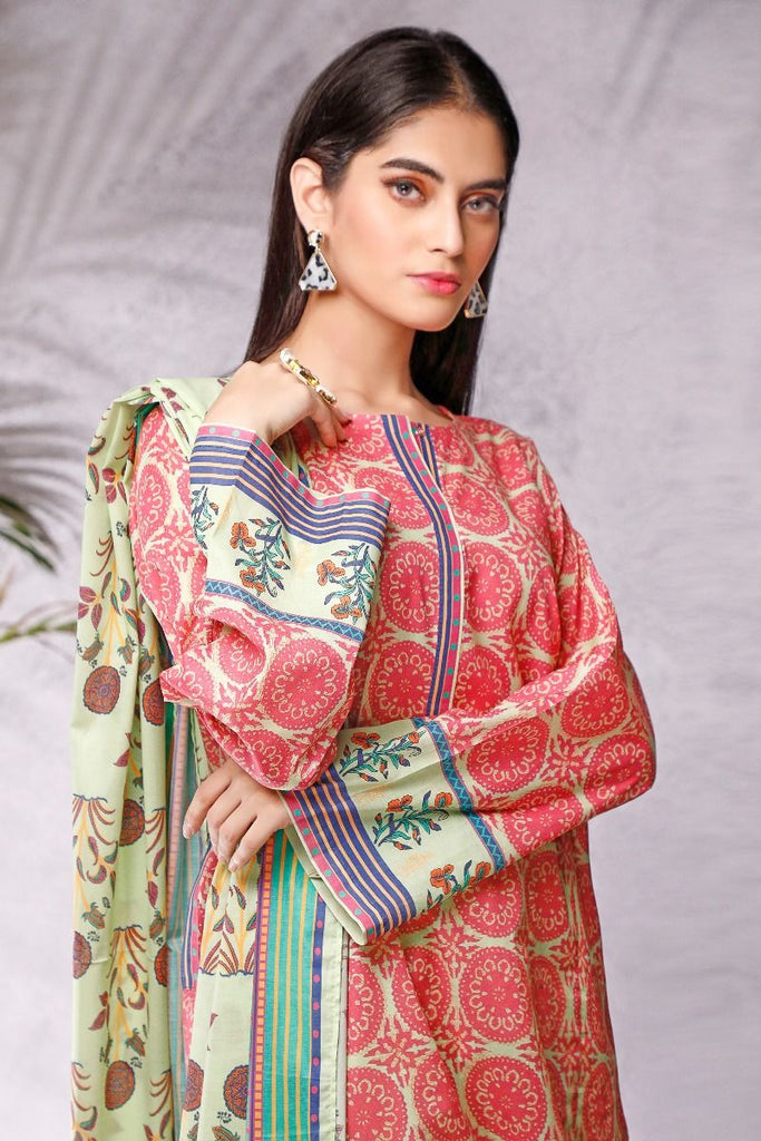 Gul Ahmed Azaadi Edition – 3 PC Unstitched Digital Printed Lawn Suit C ...