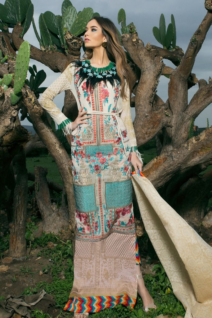 Sana Safinaz Lawn Collection 2018 – 02B – YourLibaas