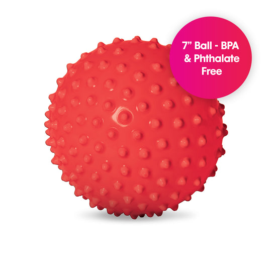 The Original Sensory Ball, Opaque (Red)