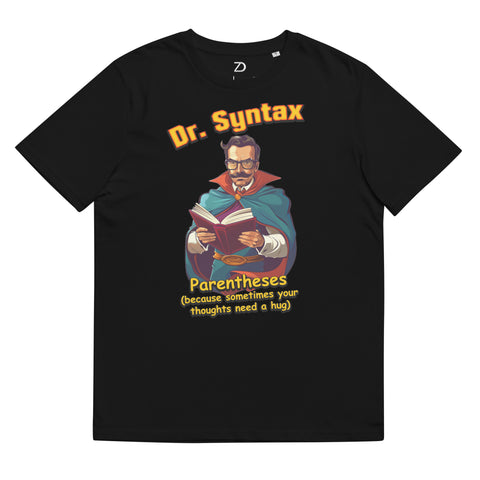 Neduz Designs Dr. Syntax Collection Unisex Organic Cotton T-shirt