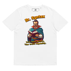 Neduz Designs Dr. Syntax Collection Unisex Organic Cotton T-Shirt