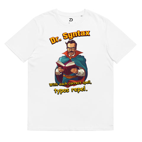 Neduz Designs Dr. Syntax Collection Unisex Organic T-Shirt
