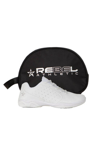 Rebel Revolution Cheer Shoes - White Cheer Shoes for Flyers – Rebel Athletic