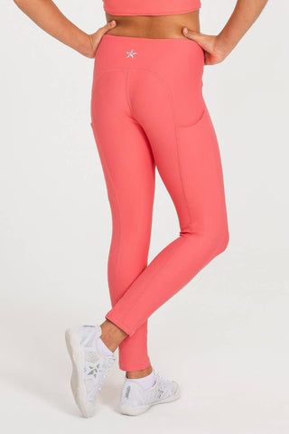 Iconic Legging in Red – Rebel Athletic